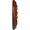 Ekena Millwork Olivia Ceiling Medallion (Fits Canopies up to 2 1/8"), Hand-Painted Firebrick, 7 7/8"OD x 1 1/8"P CM07OLFIF - alternate 5